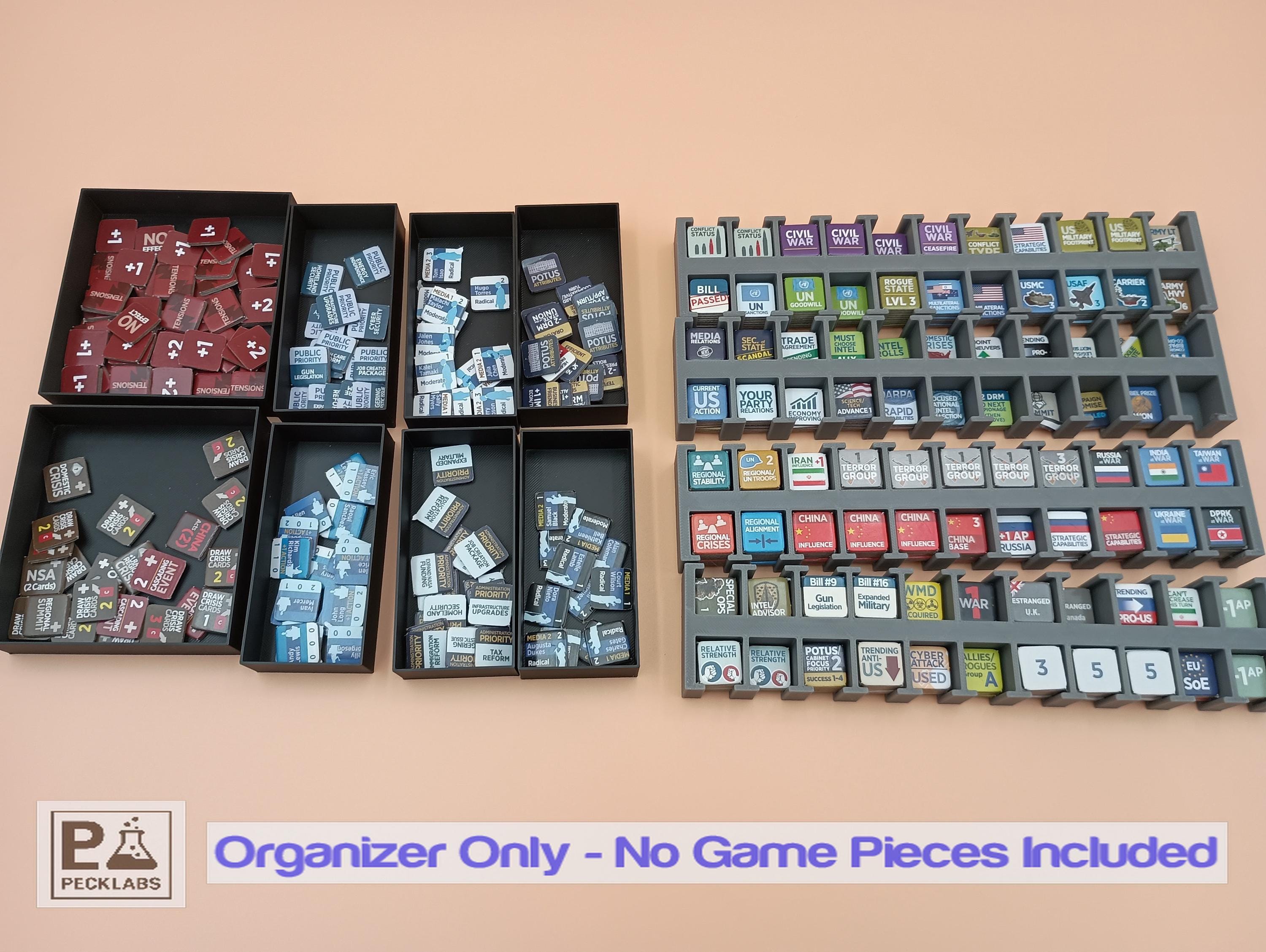 Mr. President Second Edition The American Presidency Game Organizer and Storage