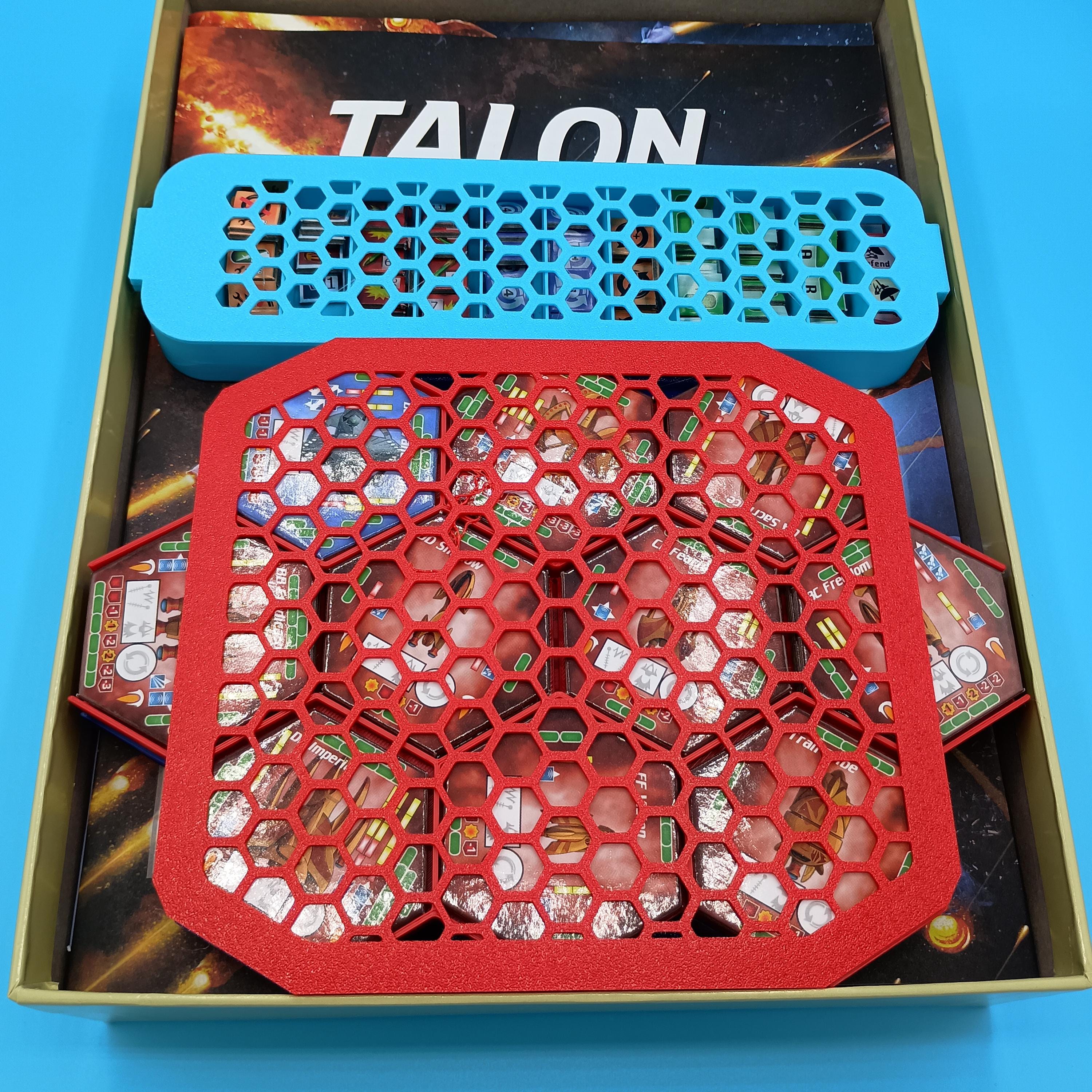 Talon Board Game Organizer: GMT Games Tile & Counter Storage