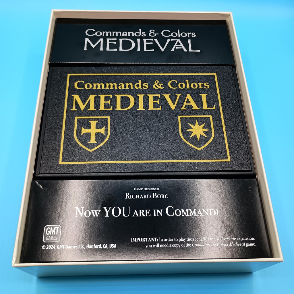 Commands and Colors Medieval Storage Organizer: Crusades Expansion Compatible with Snapping Lids