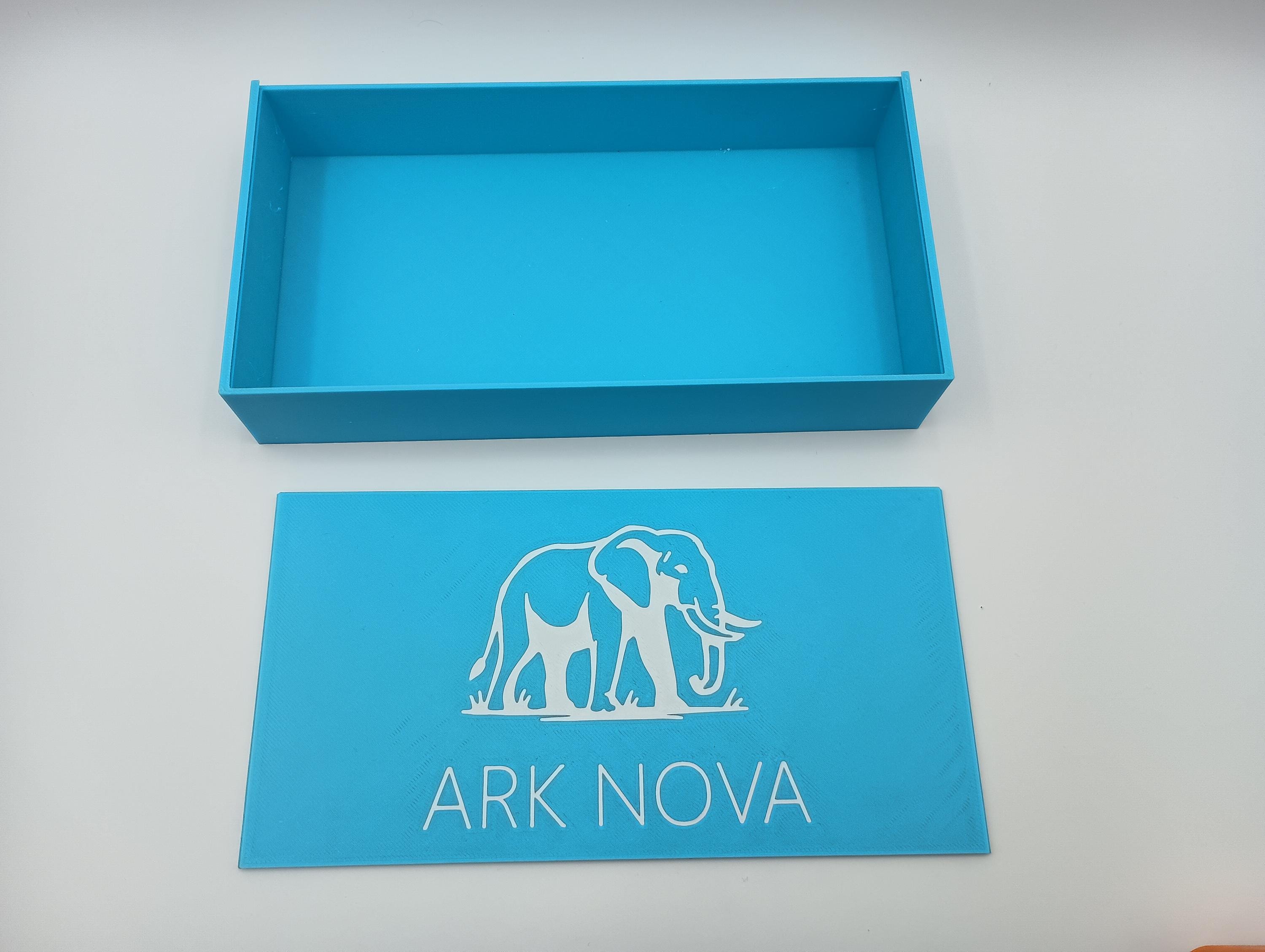 Ark Nova and Marine Worlds Board Game Organizer & Insert