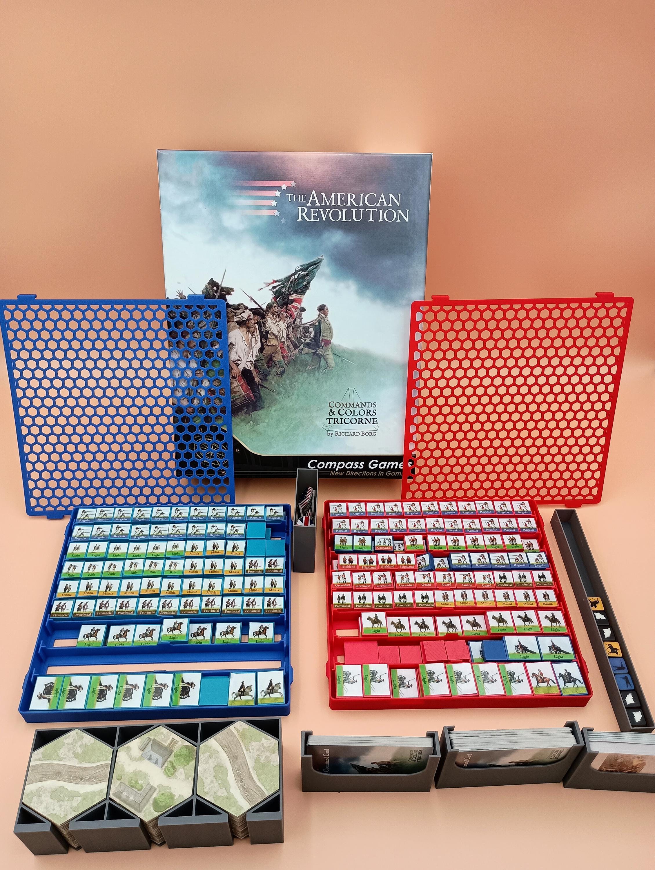 Commands and Colors Tricorne Game Organizer & Unit Storage Trays