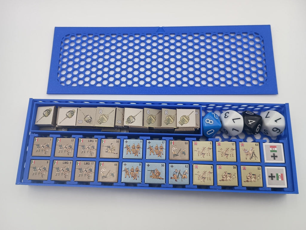 Panzer North Africa Game Insert/Organizer