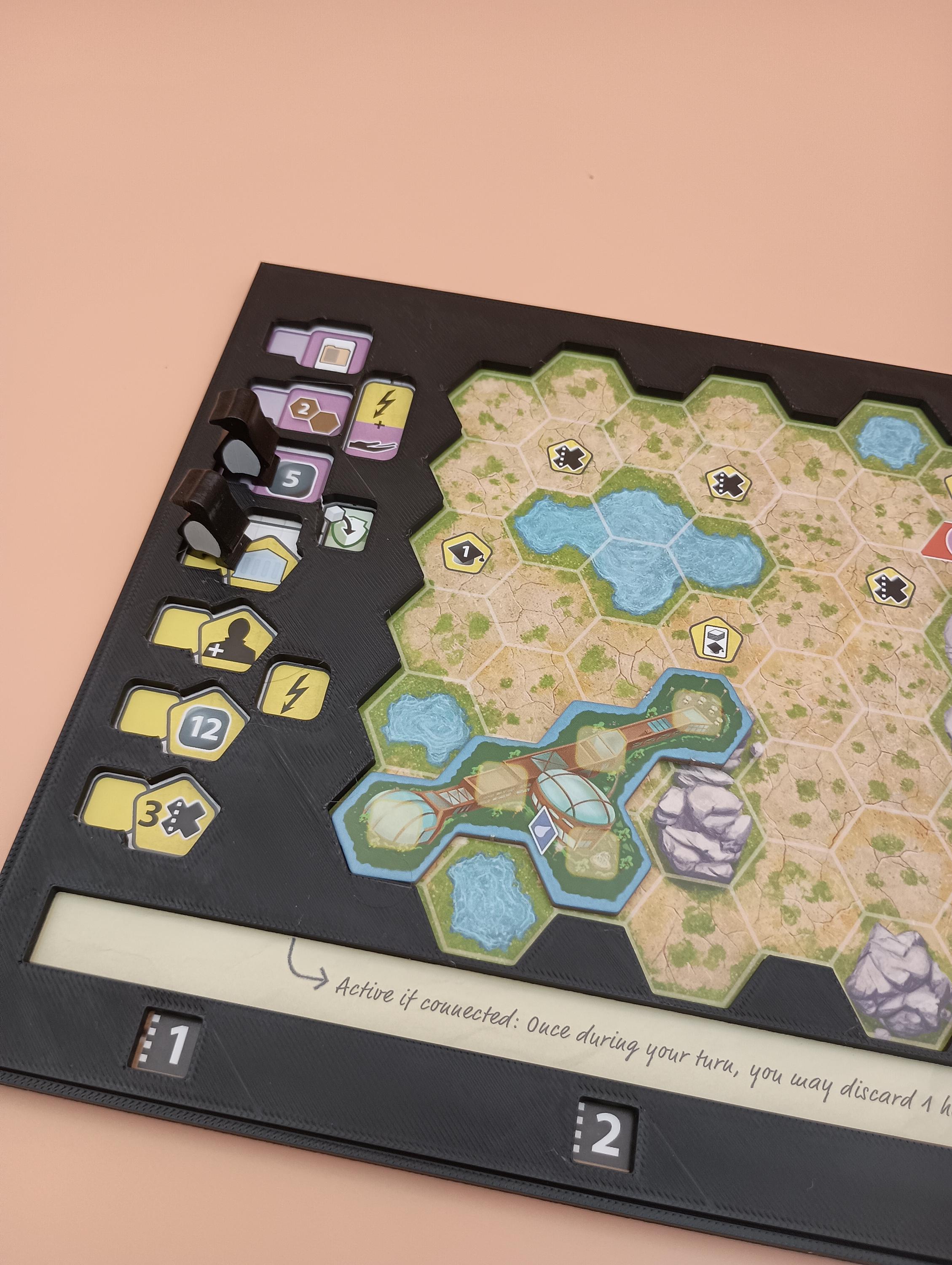 Ark Nova Modular Player Board Holders & Overlays