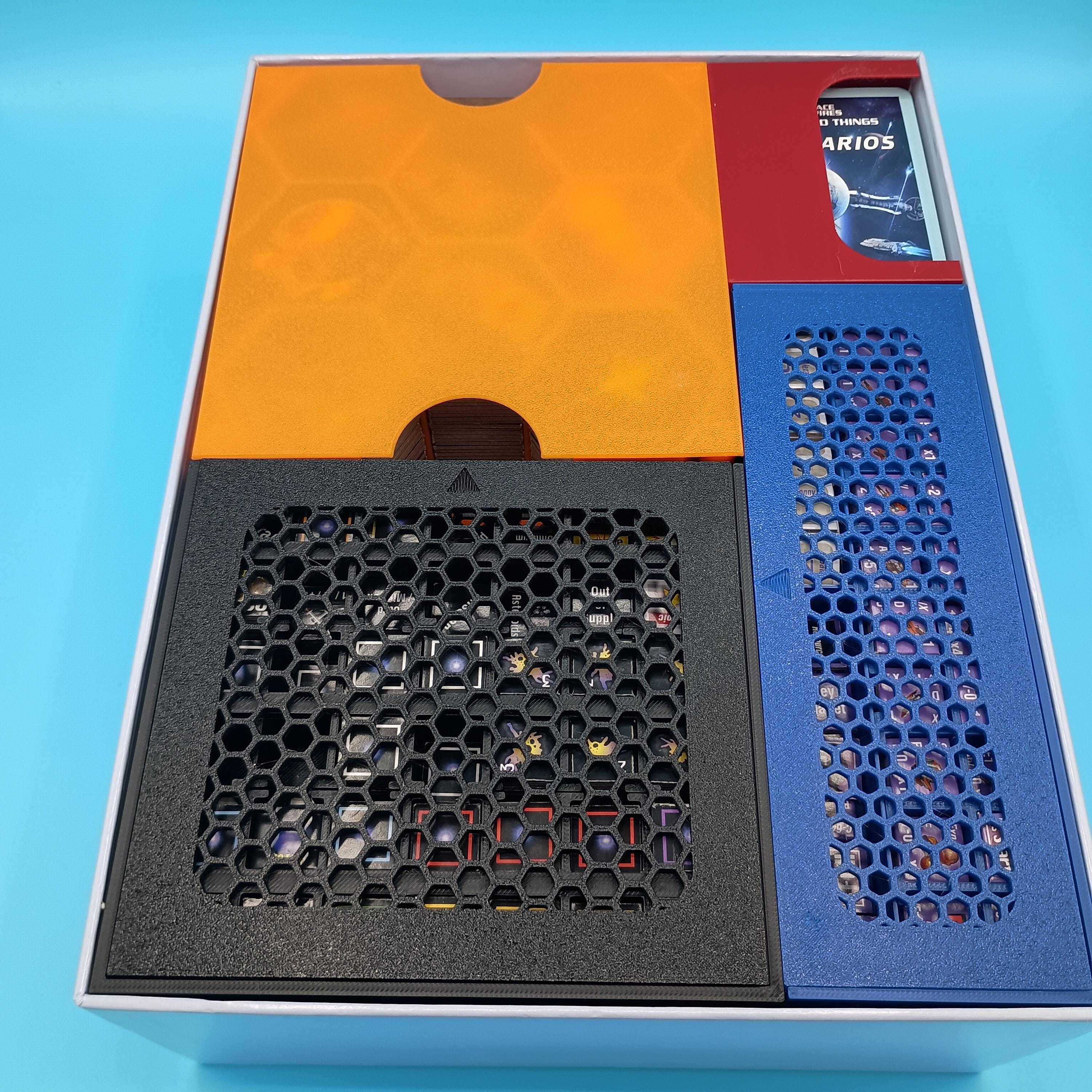 Space Empires 4X Organizer: All Expansions Compatible, Board Game Insert