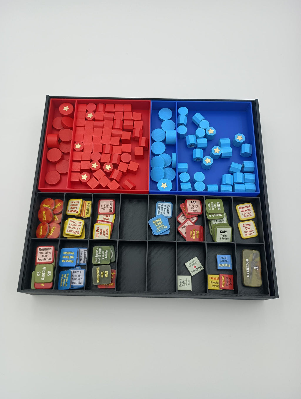 Fire in the Lake and All Expansions Game Insert/Organizer