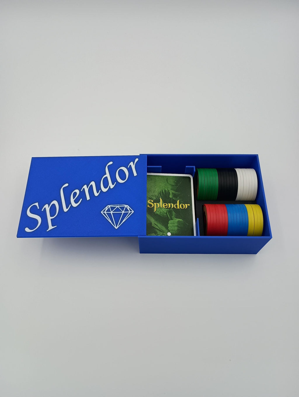 Splendor board game organizer and travel box