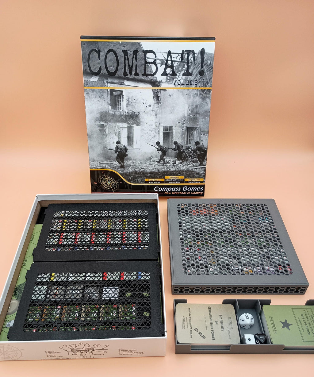 Combat! Volume I Game Storage Insert System