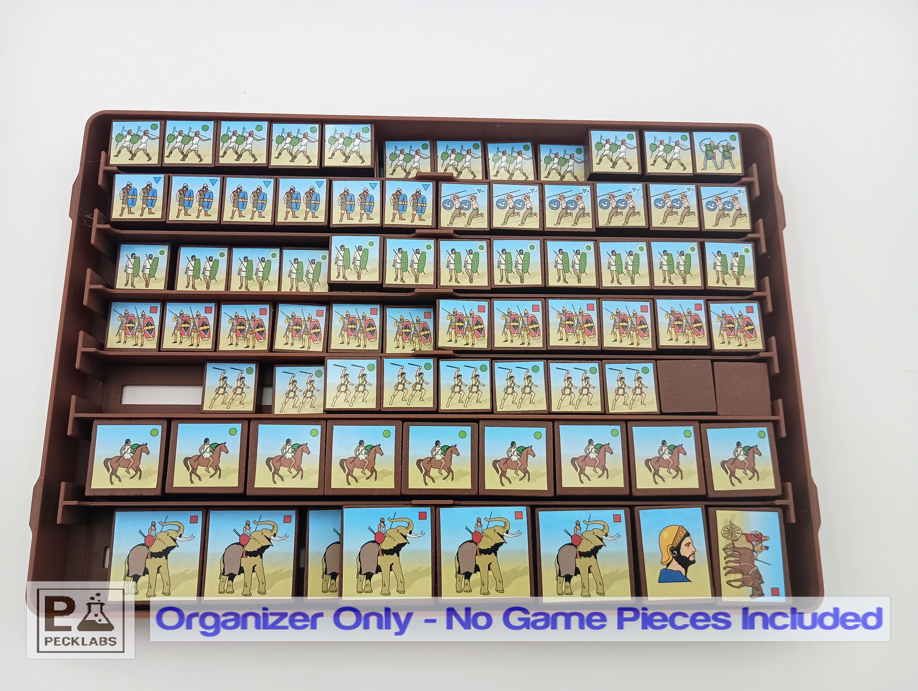 Commands and Colors Ancients All Expansions Storage Insert / Organizer