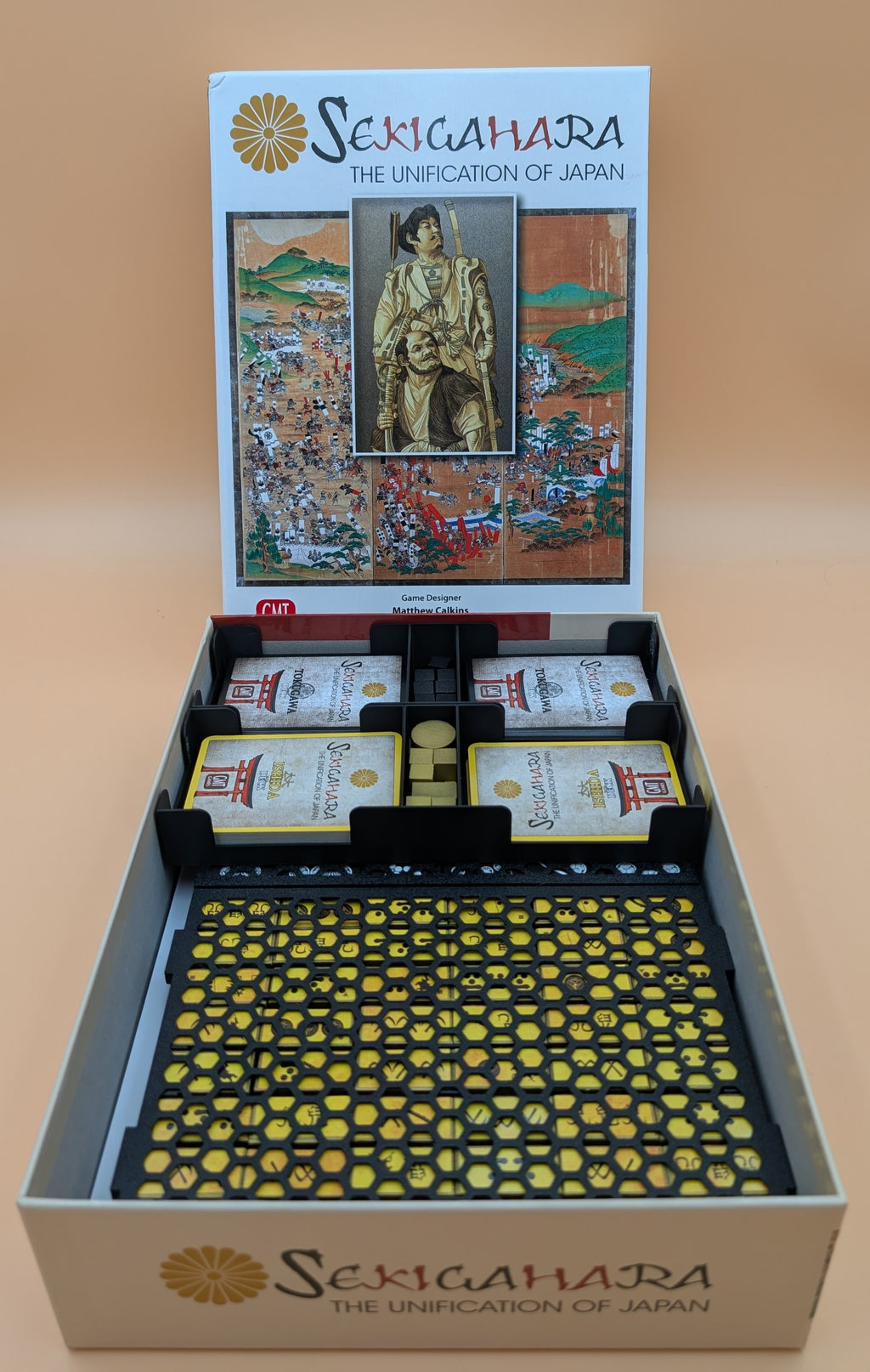 Sekigahara Board Game Organizer & Insert – GMT Games Storage Solution