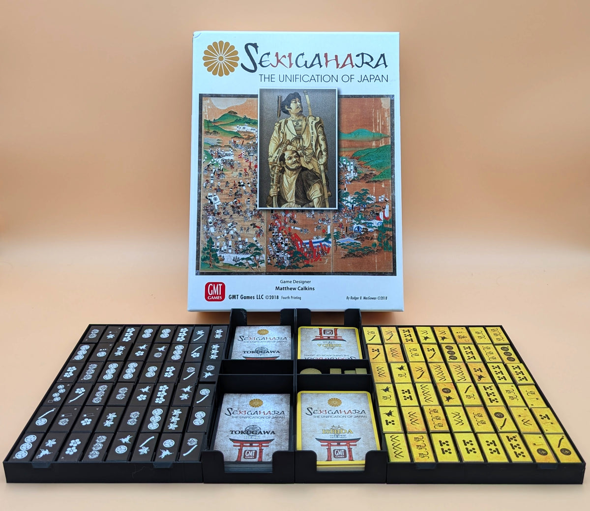 Sekigahara Board Game Organizer & Insert – GMT Games Storage Solution