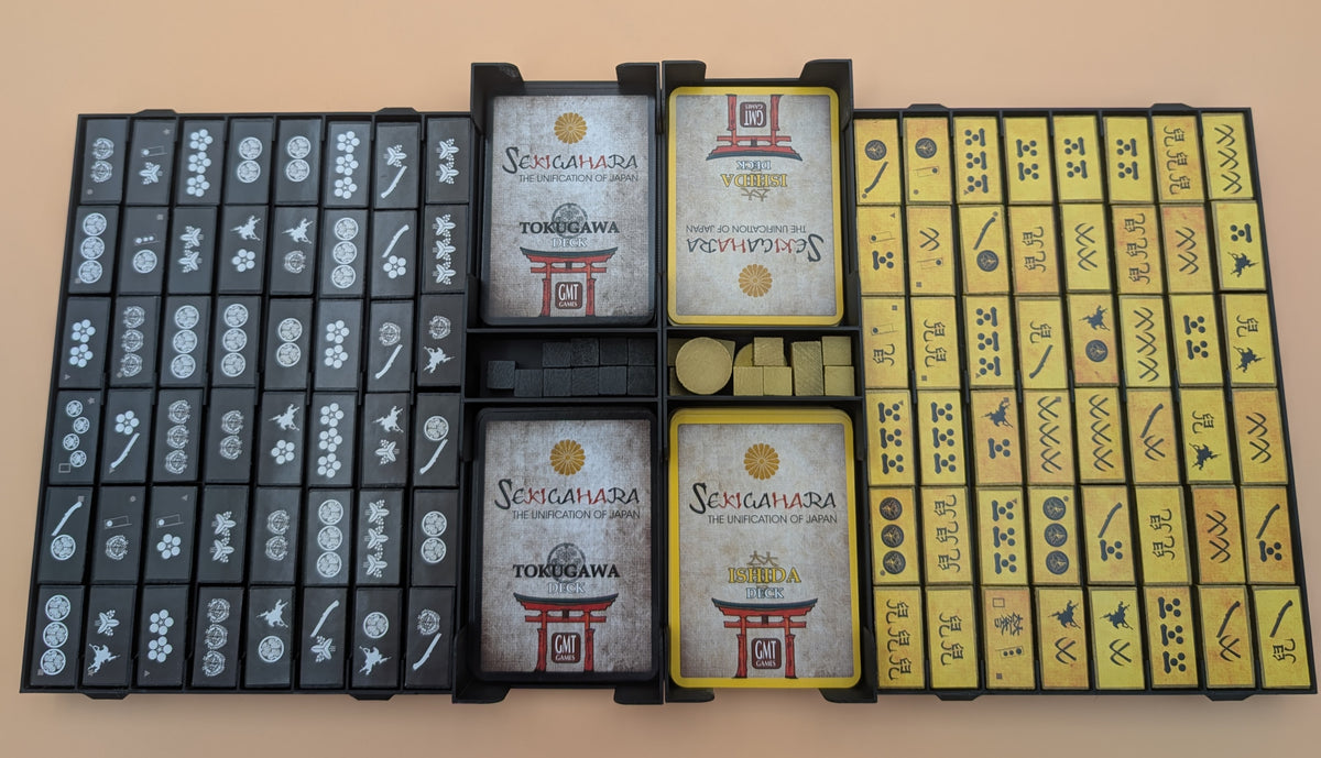 Sekigahara Board Game Organizer & Insert – GMT Games Storage Solution