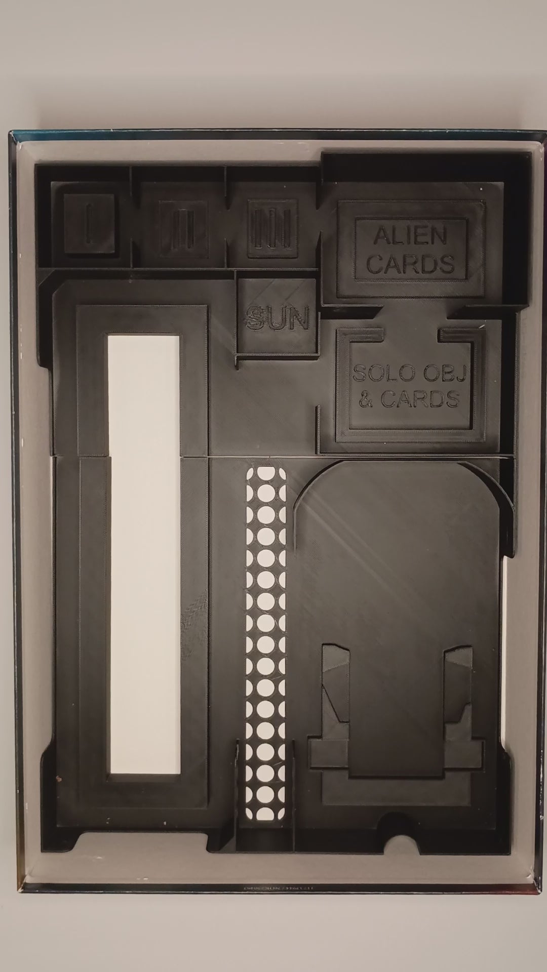 SETI and Space Agencies Expansion Game Insert/Organizer System