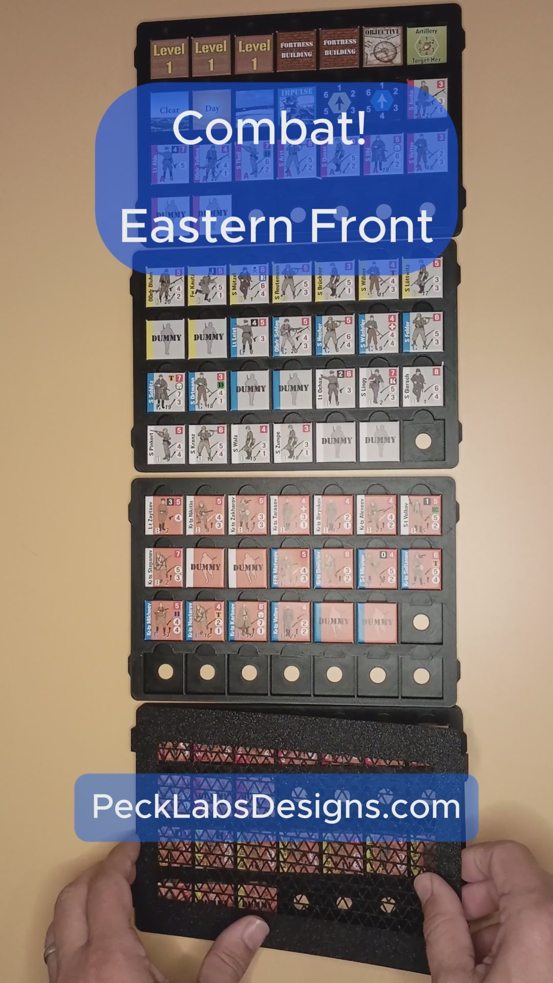 Combat! Eastern Front Organizer and Game Storage